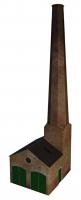 ATD011 ATD Models Stone Boiler House & Chimney Card Kit